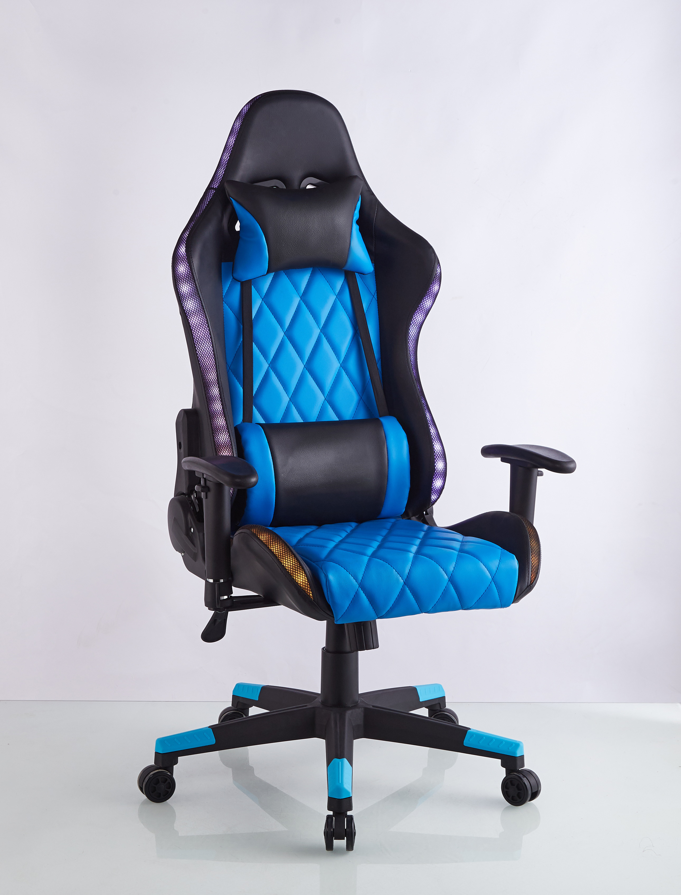 armless office chair wide 4d gaming chair with stand wheels rgb led cheap gaming chair