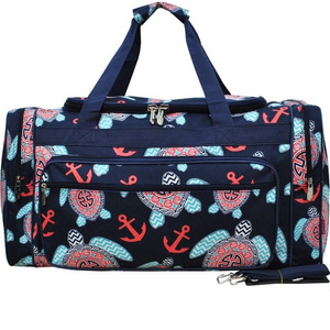 FREE SAMPLE Anchor Navy/Navy NGIL Canvas Carry on Shoulder 2 Duffle Bag