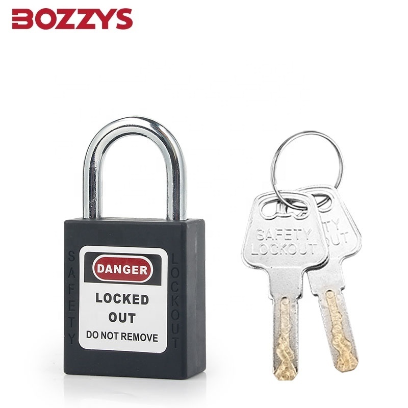 Loto Keyed Alike Safety Padlock with 6mm Hardened Steel Shackle for Industrial Electrical Lockout Tool Tagout Kit  Equipment