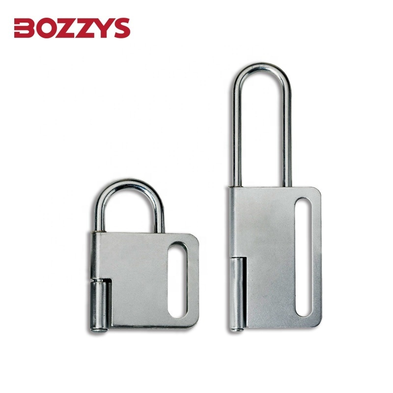 Interlocking Butterfly Tamper and Pry-proof Heavy Duty Steel Hasp Lockout for Industrial Safety Padlock Lockout