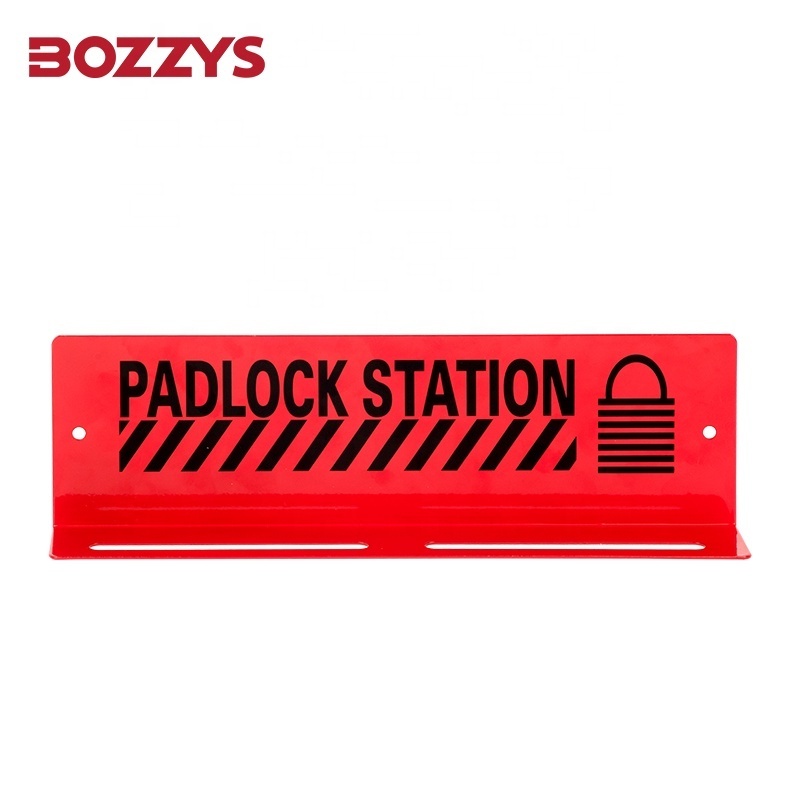 12 Padlocks Heavy Duty Steel Portable Group Safety Lockout Station Convenient for Daily Management of Padlocks