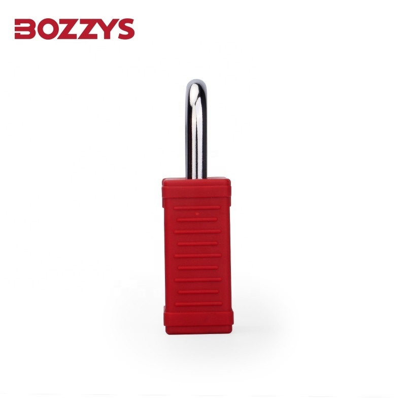 Keyed Alike Safety Padlock with Hardened Steel Shackle and key Retaining Function for Industry Lockout Tagout