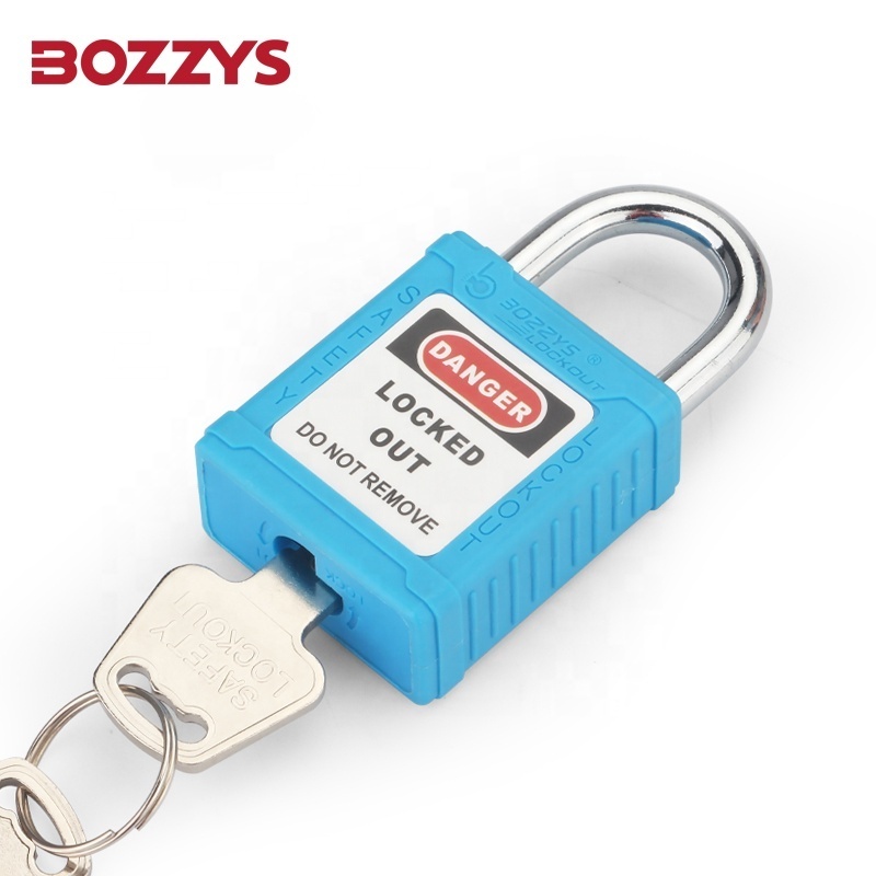 Zenex Composite Industrial Keyed Alike Safety Padlock with Custom Laser Coding for Overhaul of Industrial Equipment Lockout