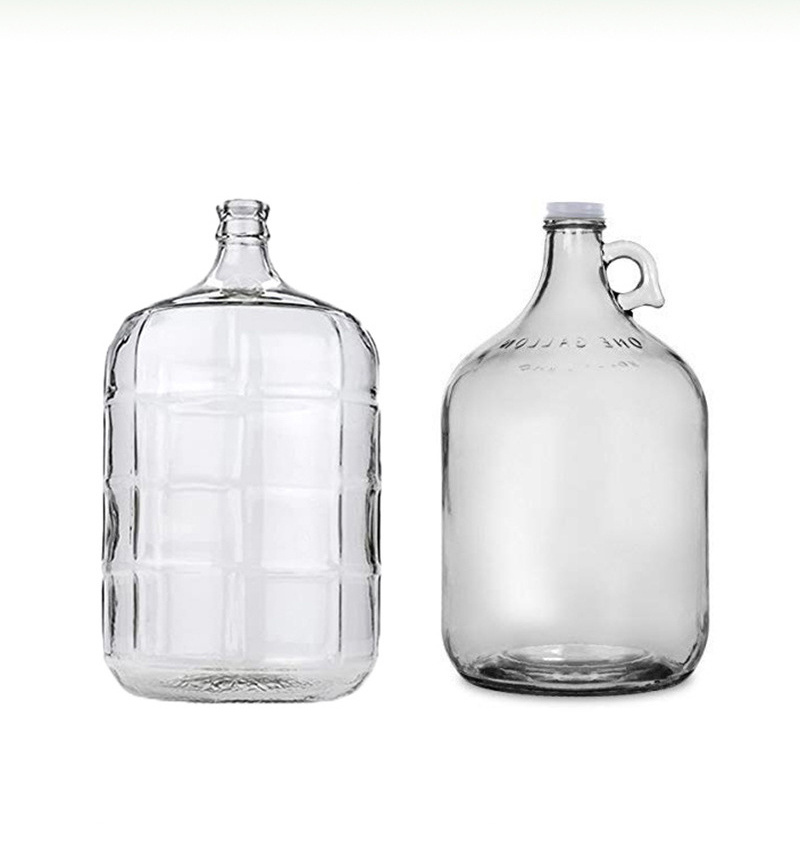 wholesale 1 gallon 3 gallon  5 gallon 6 Gal glass  carboy For Home Brewing and Wine Making Glass Wine Fermenting jug