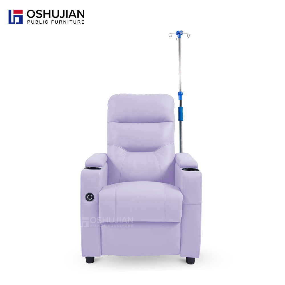 Factory Price Comfortable Adjustable Reclining Chair Hospital Patient Transfusion Infusion Medical Recliner sofa Chair