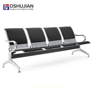 Commercial furniture waiting chairs airport 3 seater seating hospital gang reception waiting room chair