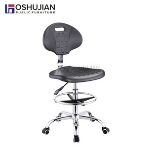 Office furniture chairs manufactured Lab Stool with Wheels adjustable esd lifting chair