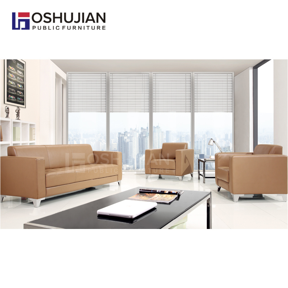 Foshan Furniture Red PU Top Quality Corner Recliner Sofa for Sale