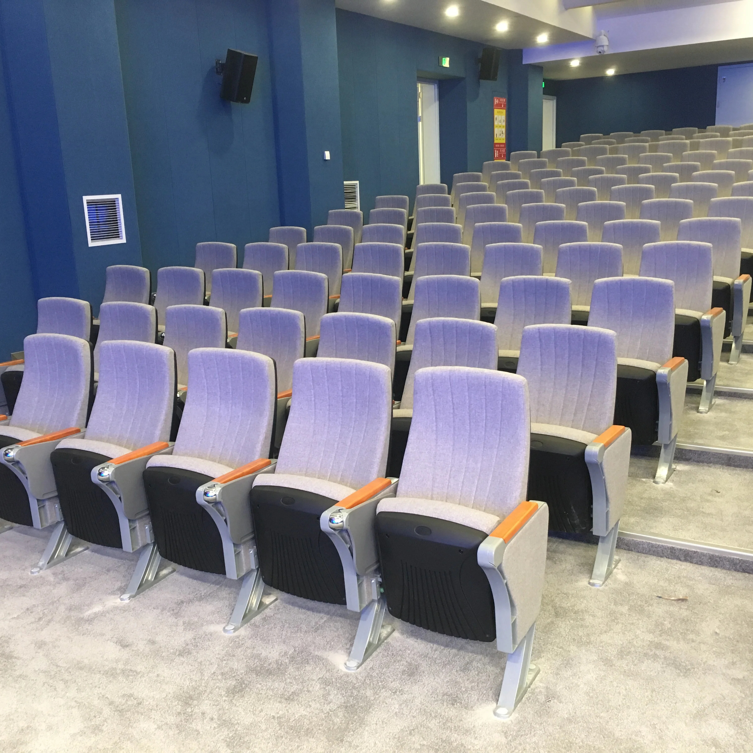 Price customized Theatre university auditorium chair with writing pad colleague conference hall auditorium seating