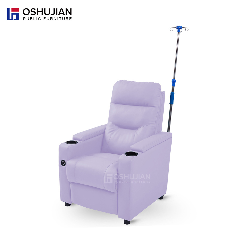 Factory Price Comfortable Adjustable Reclining Chair Hospital Patient Transfusion Infusion Medical Recliner sofa Chair