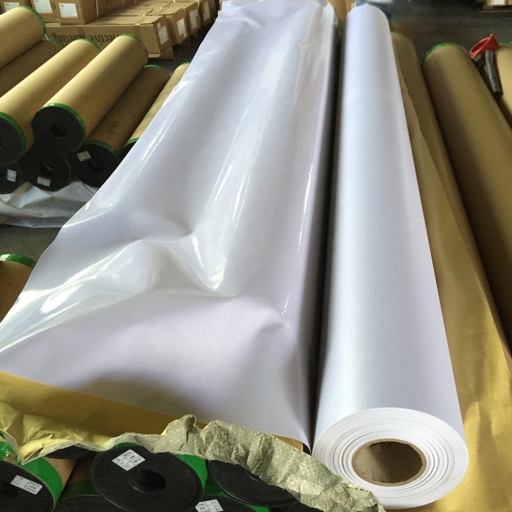 Material / Frontlit Banner / Flex Banner for Advertising High Quality Digital Printing PVC and Cloth 50m/roll 7OZ-18OZ