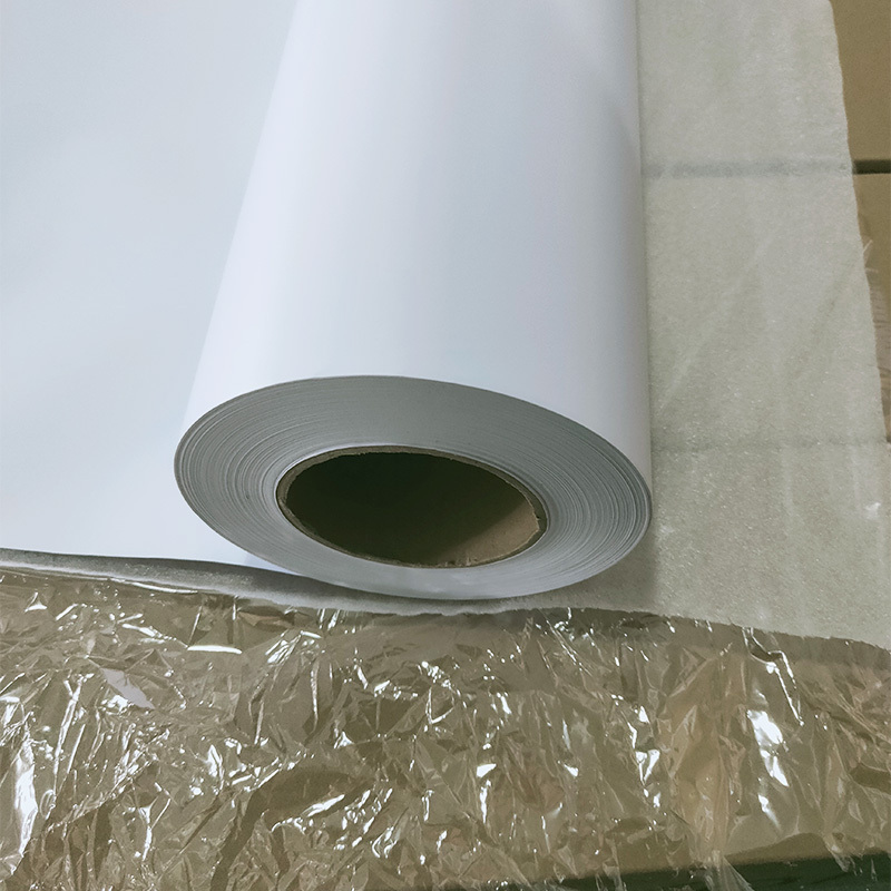 Self Adhesive Vinyl rolls inkjet media self adhesive vinyl flex printing synthetic paper