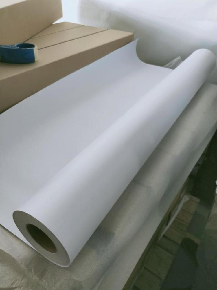 Self Adhesive Vinyl rolls inkjet media self adhesive vinyl flex printing synthetic paper