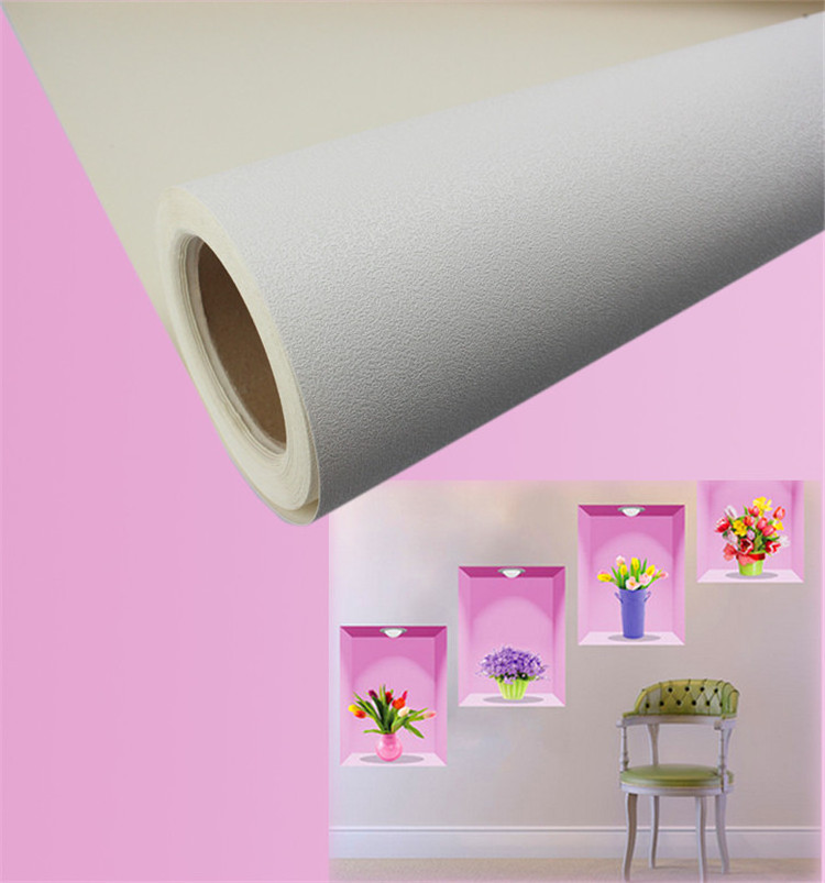 Home Decoration Printable White Wallpapers 3D Self Adhesive Vinyl PVC Blank Wallpaper for Print