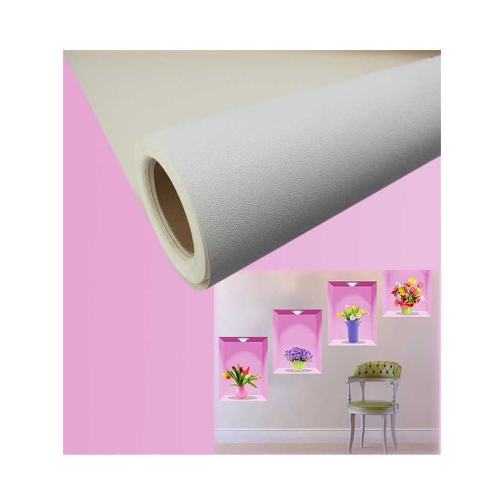 Home Decoration Printable White Wallpapers 3D Self Adhesive Vinyl PVC Blank Wallpaper for Print