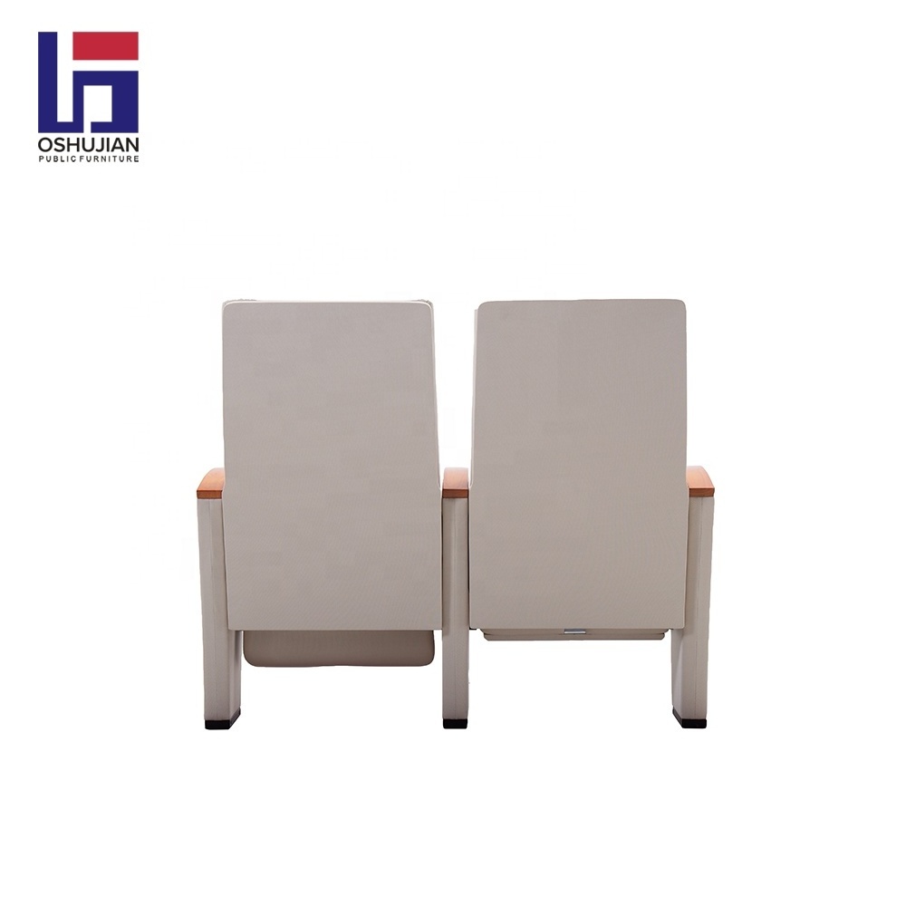 Auditorium Chair Theater Furniture with writing pad lecture hall seating