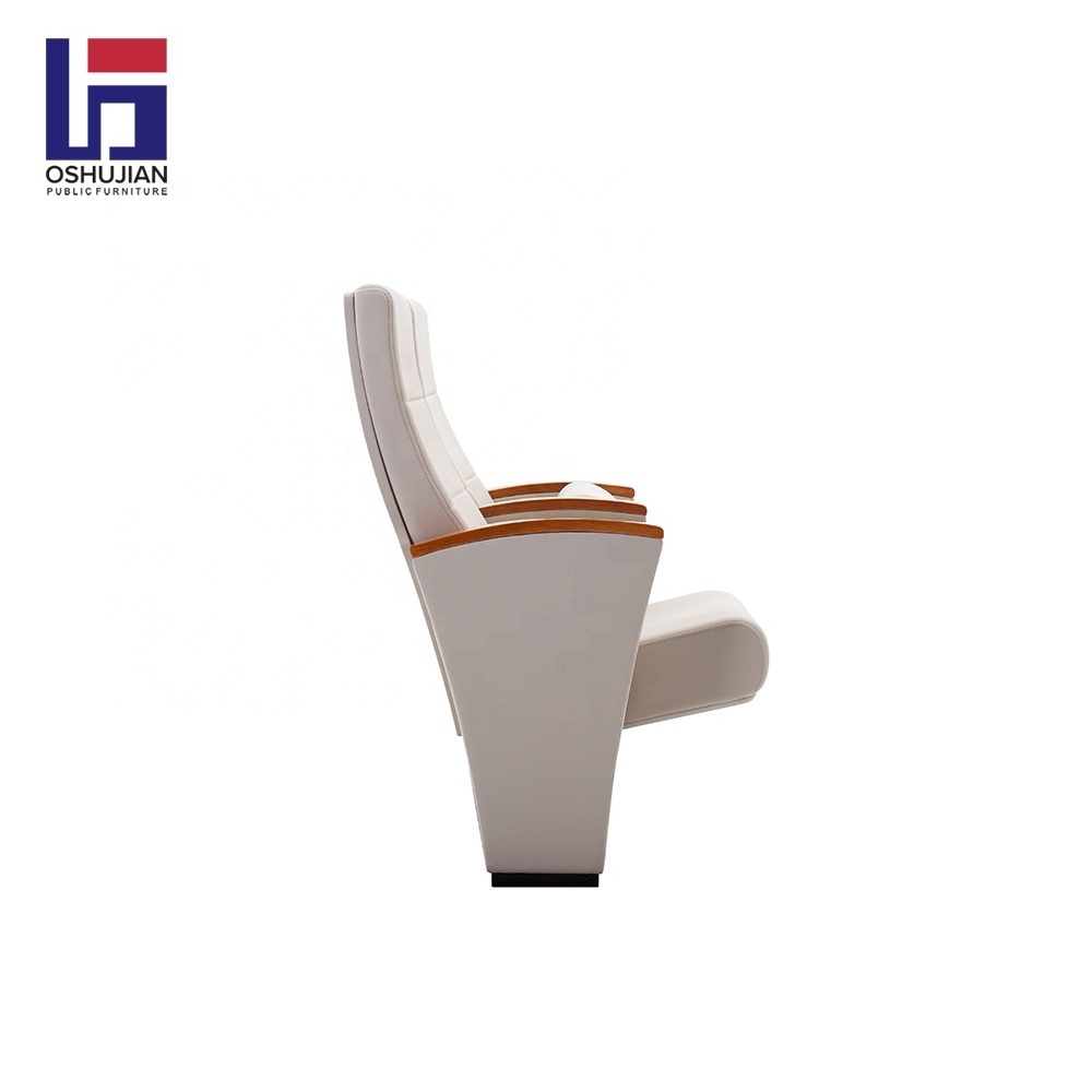 Auditorium Chair Theater Furniture with writing pad lecture hall seating