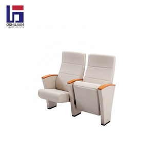 Auditorium Chair Theater Furniture with writing pad lecture hall seating