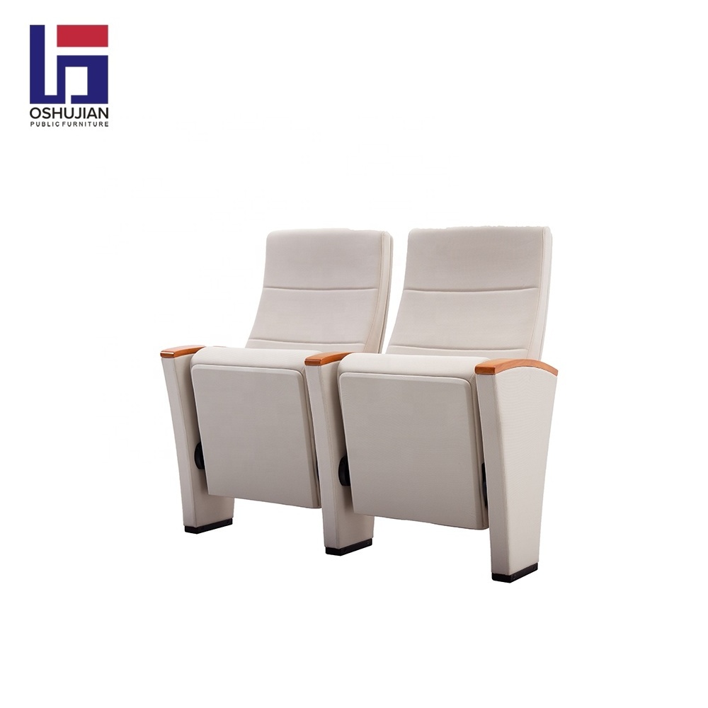 Auditorium Chair Theater Furniture with writing pad lecture hall seating