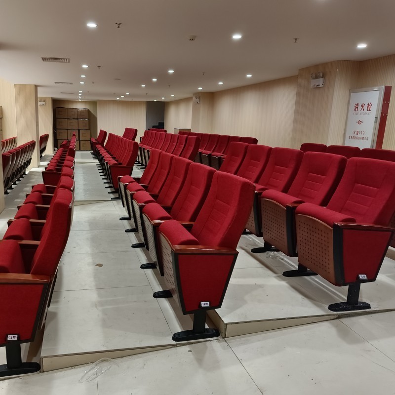 Conference auditorium standard seat size lecture hall chair furniture