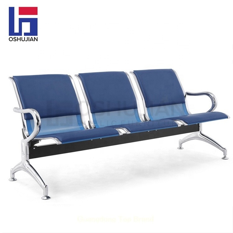 Hospital clinic airport waiting lounge bank 3-seater waiting room gang seating chair