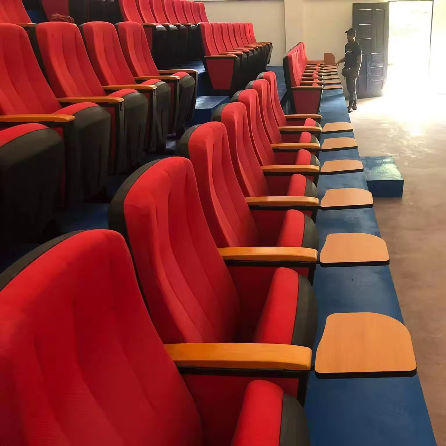 Price commercial furniture used auditorium chair metal cinema chair theater seat church chairs