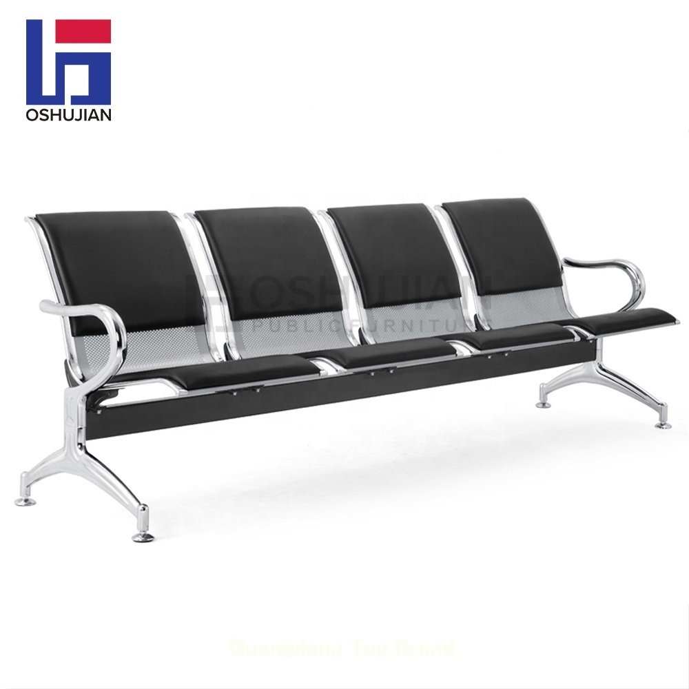 Hospital clinic airport waiting lounge bank 3-seater waiting room gang seating chair