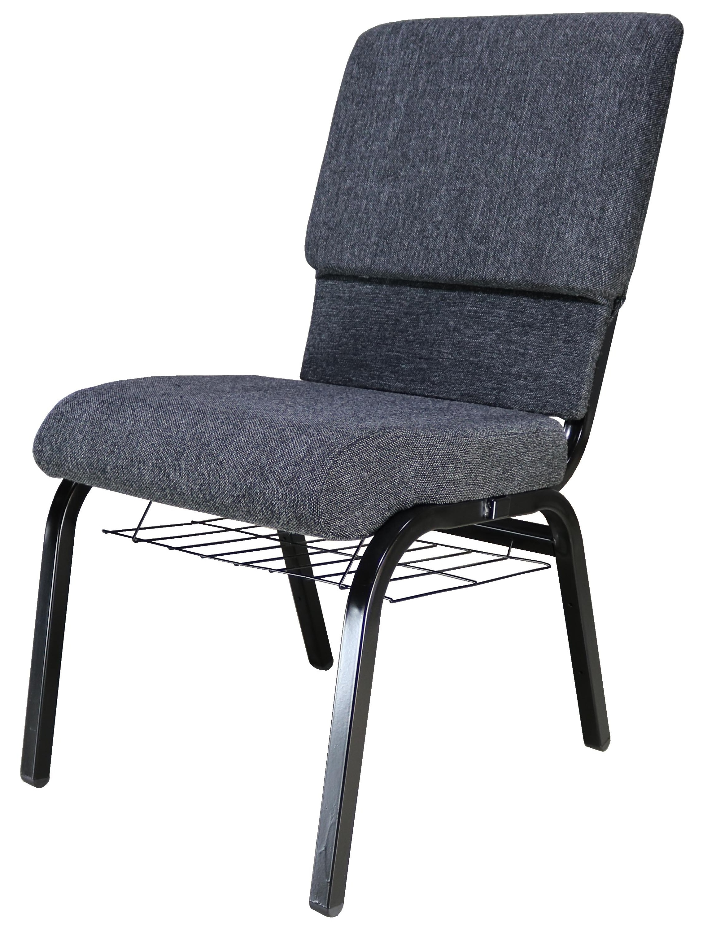 Wholesale Church Chairs Cheap Stackable  Cover Fabric Interlocking Metal Church Chair