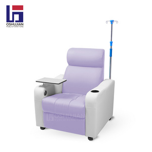 Hospital furniture chairs used transfusion reception waiting room patient bench infusion chair