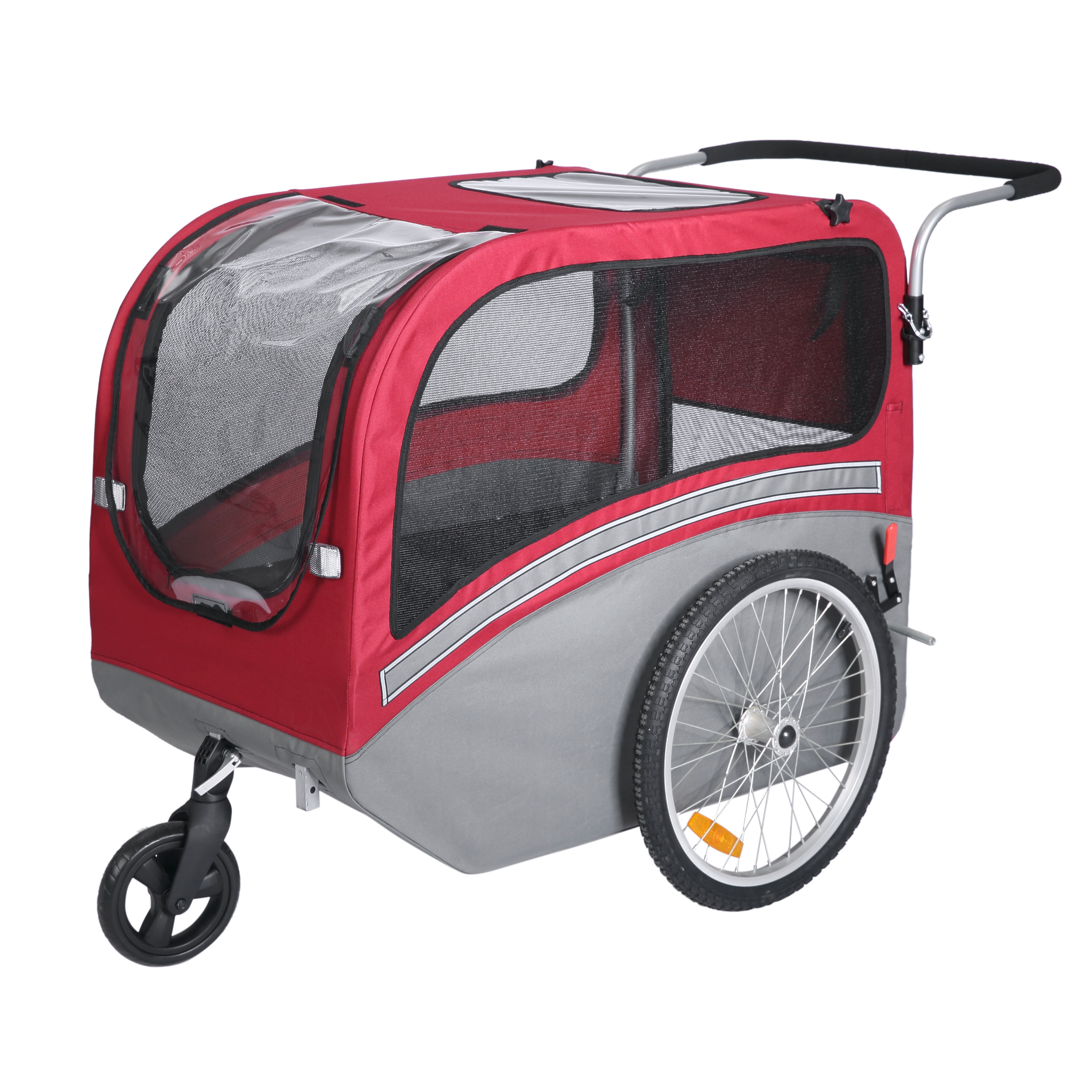 Wholesale Supply High Quality Pet Bike Trailer for Dogs Bicycle Pet Trailer Extra Large 10405