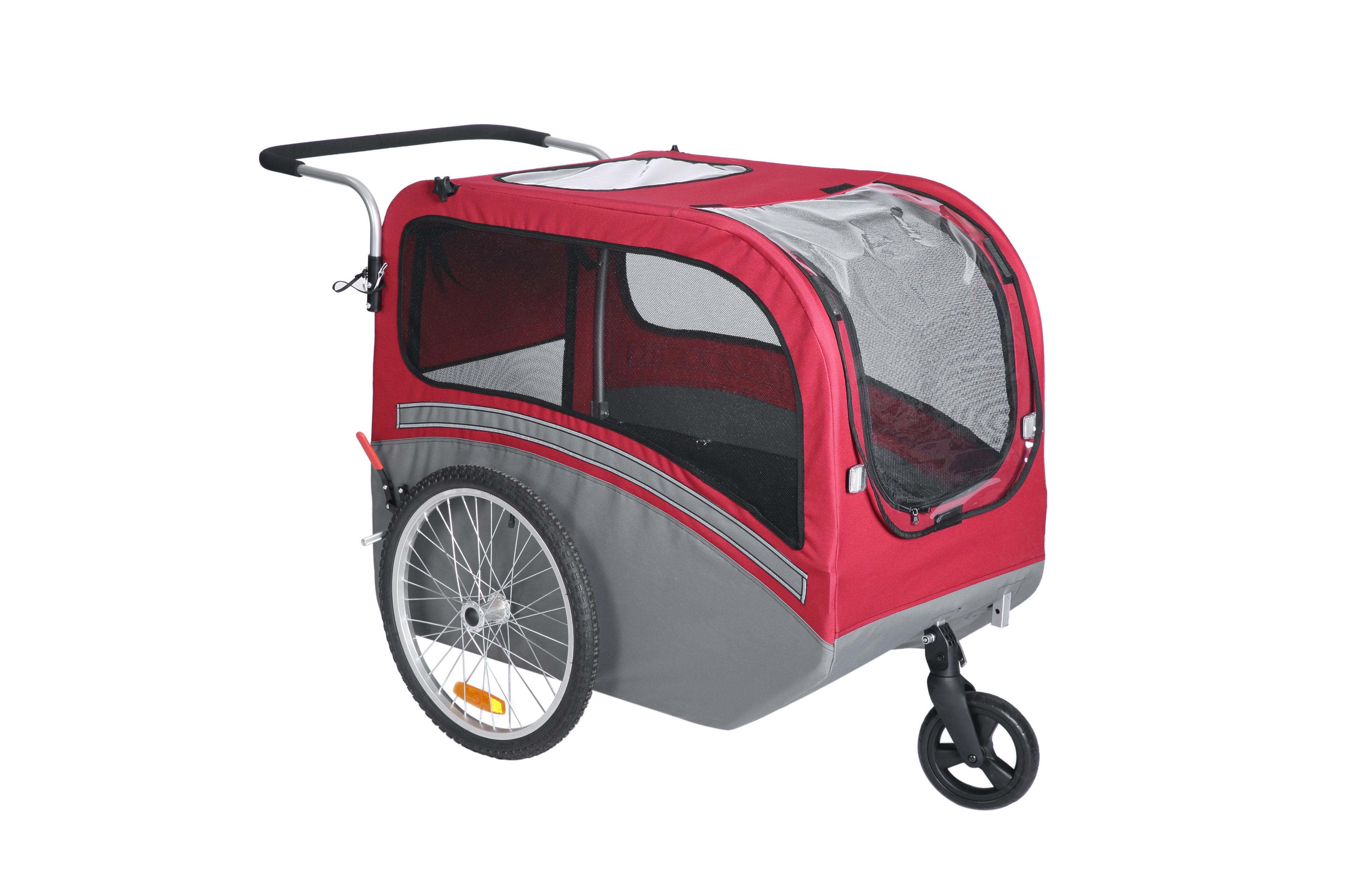 Wholesale Supply High Quality Pet Bike Trailer for Dogs Bicycle Pet Trailer Extra Large 10405