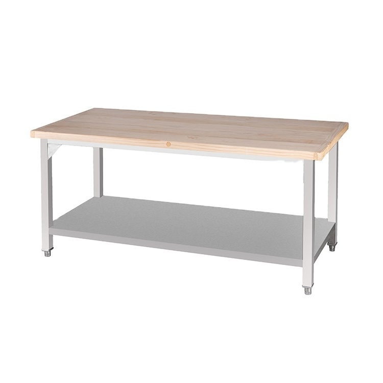 Commercial Kitchen 201/304 stainless steel worktable Inox Working Table multifunctional Stainless Steel Bench work table