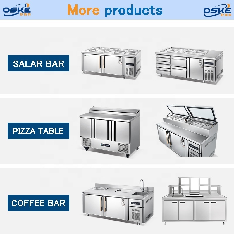 commercial Stainless Steel Pizza Prep Table Refrigerator Workbench Chiller Sandwich Worktable