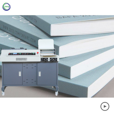 Automatic Book Binder Hard Cover Machine A3 Professional Perfect Hot Melt Glue Book Binding Machine For Books