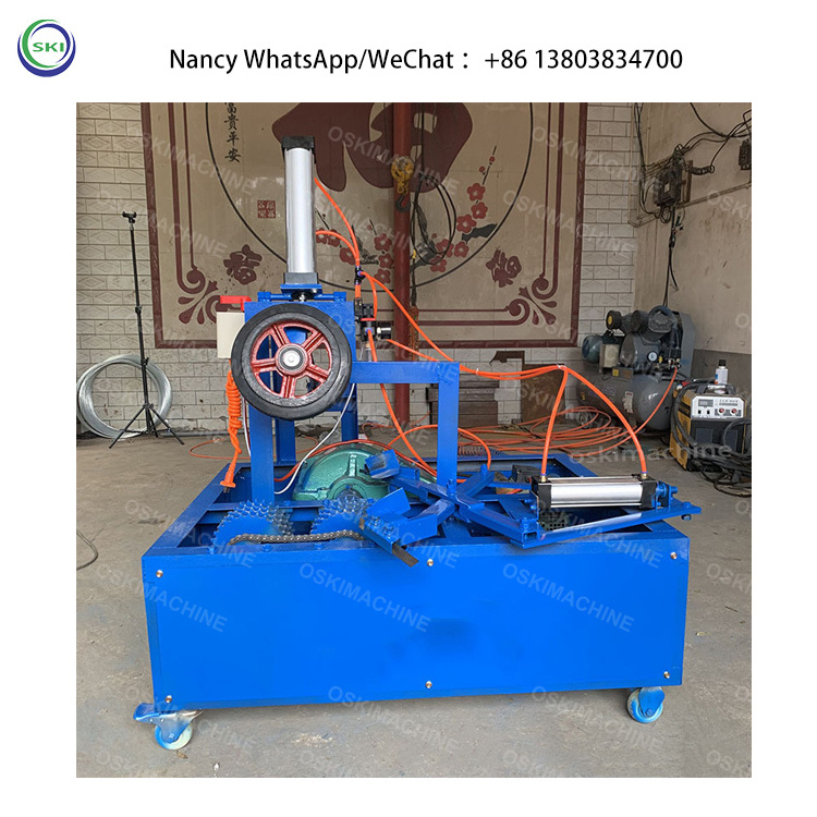 Tire Ring Side Wall Cutter Recycling Machine Waste Rubber Tires Cutting Into Strips Machine Tyre Cutting Machine