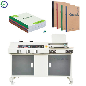 Automatic Hot Glue Book Binding Machine 40a Glue Binding Machine Desktop Glue Book Binding Machine