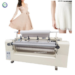 816 Comb Fabric Cloth Rotary Paper Garment Pleating Machine 516 Fan-Shaped Pleating Machine