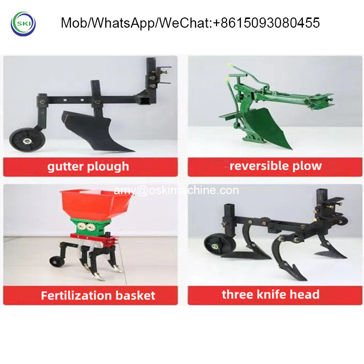 Tiller Price Rotavator Tiller Machine Agricultural Walking Tractor Small Plough Machine