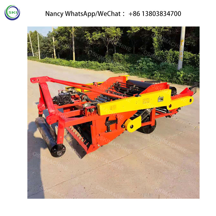 Green Peanut Picker Potato Digger Machine Harvester 1 Row Machine Peanut Harvesting Machine Groundnut Digger