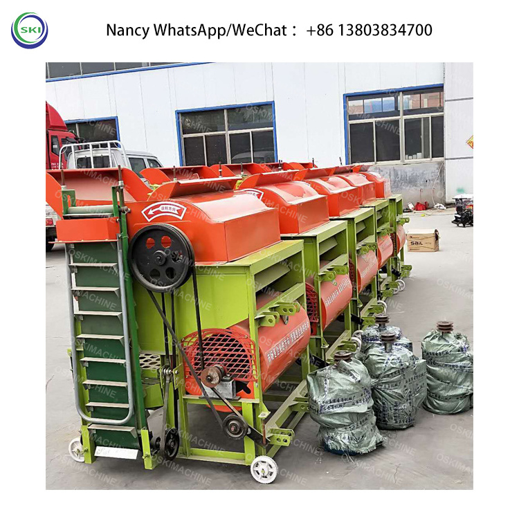 High Quality Automatic Groundnut Peanut Harvesting Harvester Peanut Picker Picking Machine Made In China