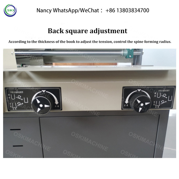 Automatic Book Binder Hard Cover Machine A3 Professional Perfect Hot Melt Glue Book Binding Machine For Books