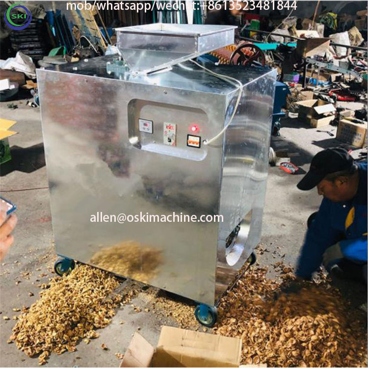 Automatic Pecan Shelling Machine Kernel Separating Machine Walnut Dehuller Sheller Hard Walnut Shelling Machine