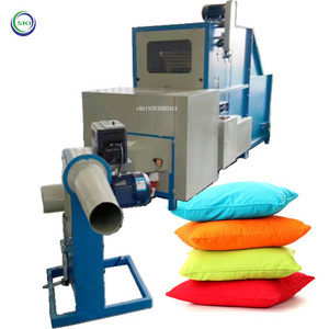 Polyester Fiber Opening Machine Sofa Pillow Making Filling Stuffing Machine Price