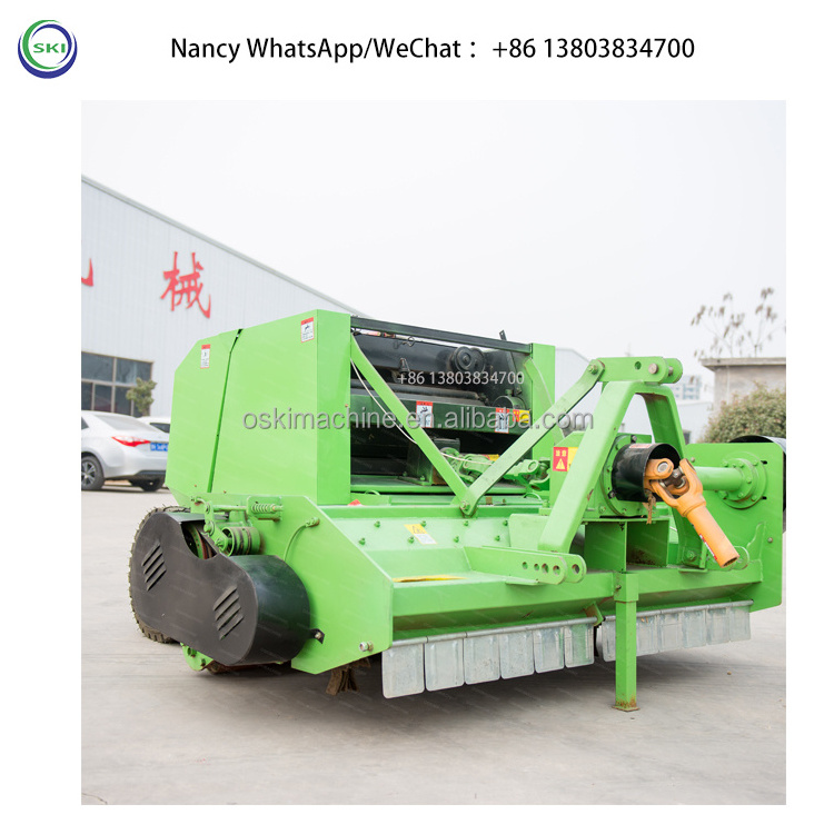 Hay Bale Straw Grass Machinery India Silage Baler Compress Wrapper Mini Machine Electric Hay Baler Twine Machine Automatically