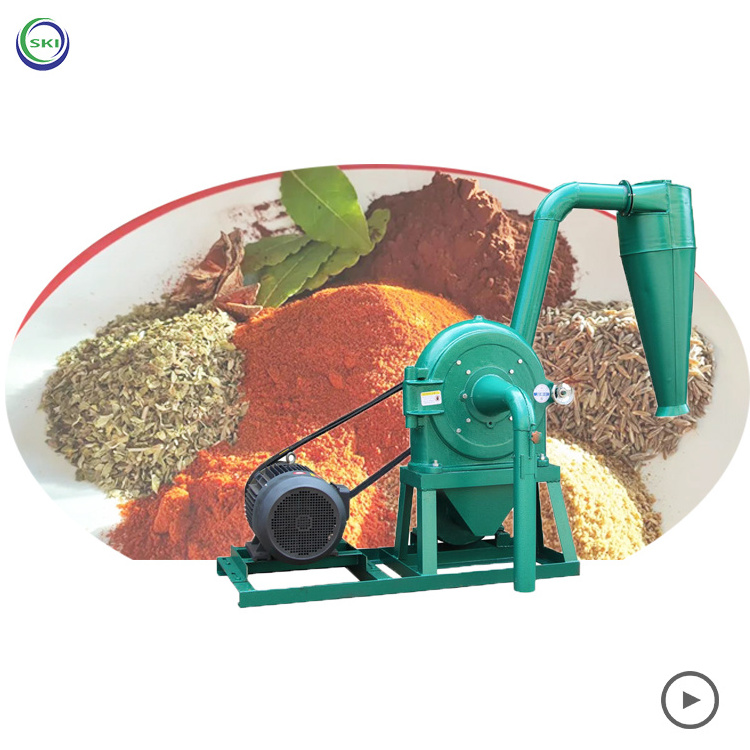 High Power Zambia Nigeria Cracked Chili Pepper Kernel Corn Cereal Milling Hammer Corn Flour Mill Machine For Corn Maize Wheat