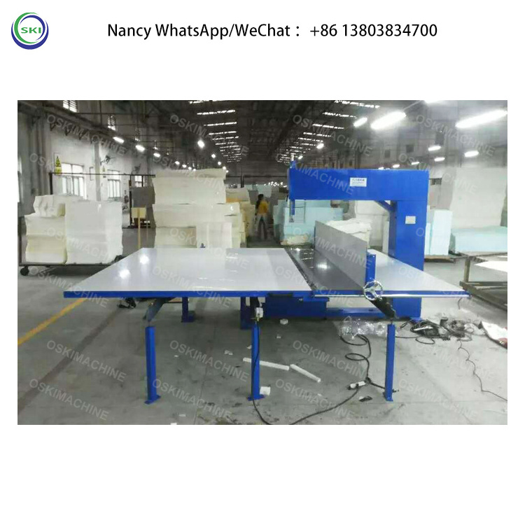 Automatic CNC Vertical Polyurethane Mattress Foam Paper Board Sponge Cutting Machine Electric Pu Foam Cutter