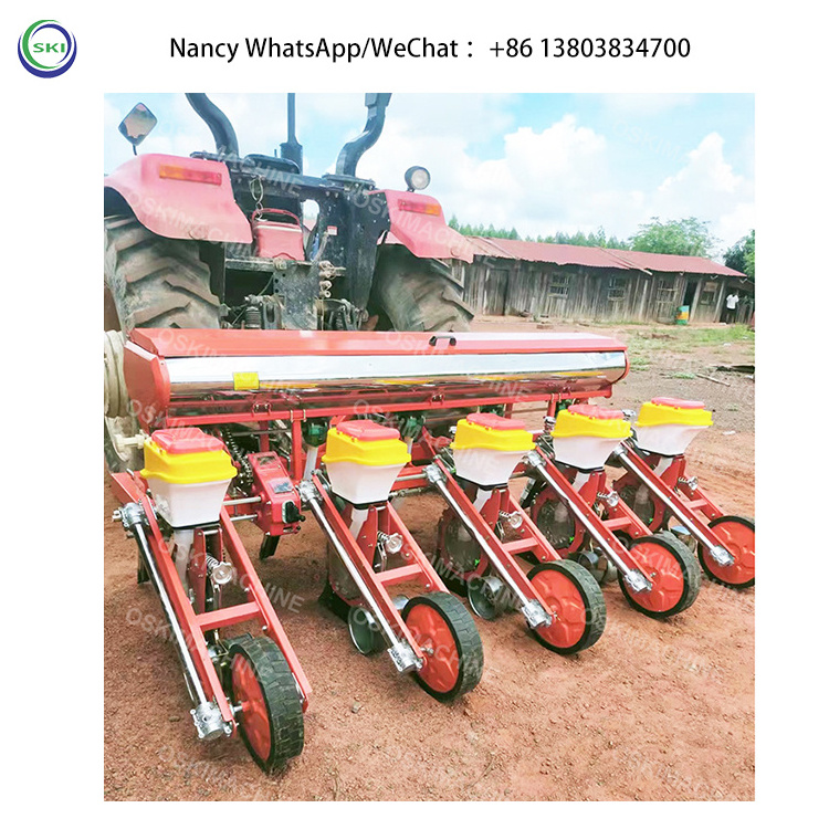 Multifunctional sunflower peanut planters sale machines farm tractor 3 point hitch 4 6 row corn and seed seeder planter machine