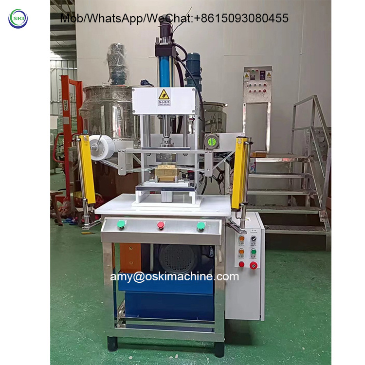 Automatic Bar Soap Logo Cutting Stamping Machine Cold Press Soap Making Machine