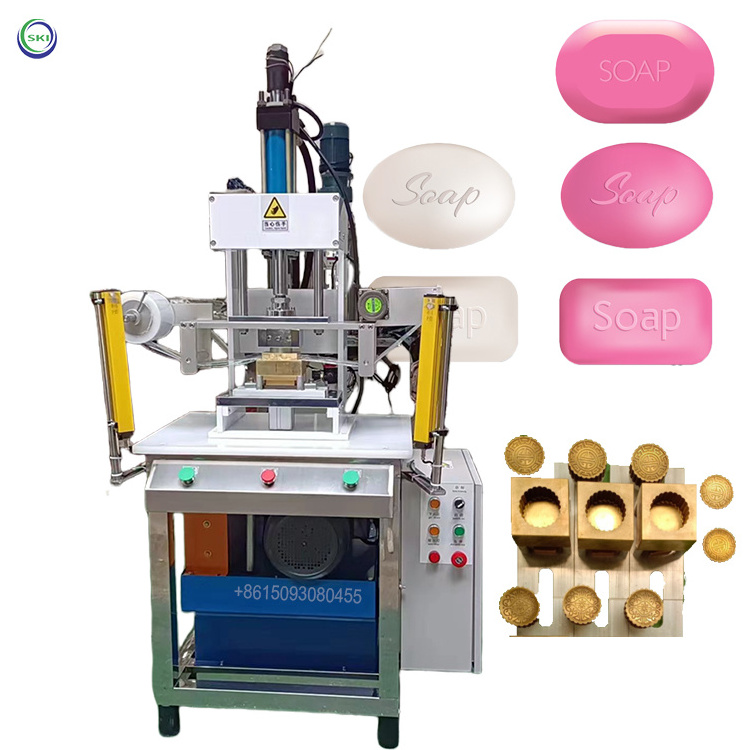 Automatic Bar Soap Logo Cutting Stamping Machine Cold Press Soap Making Machine