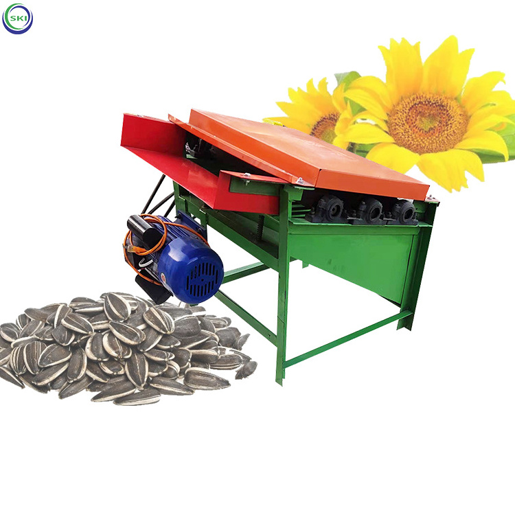 Seed Peeling Sunflower Thresher Small Model Sunflower Seeds Thresher Sunflower Seed Peeler And Sheller Machine